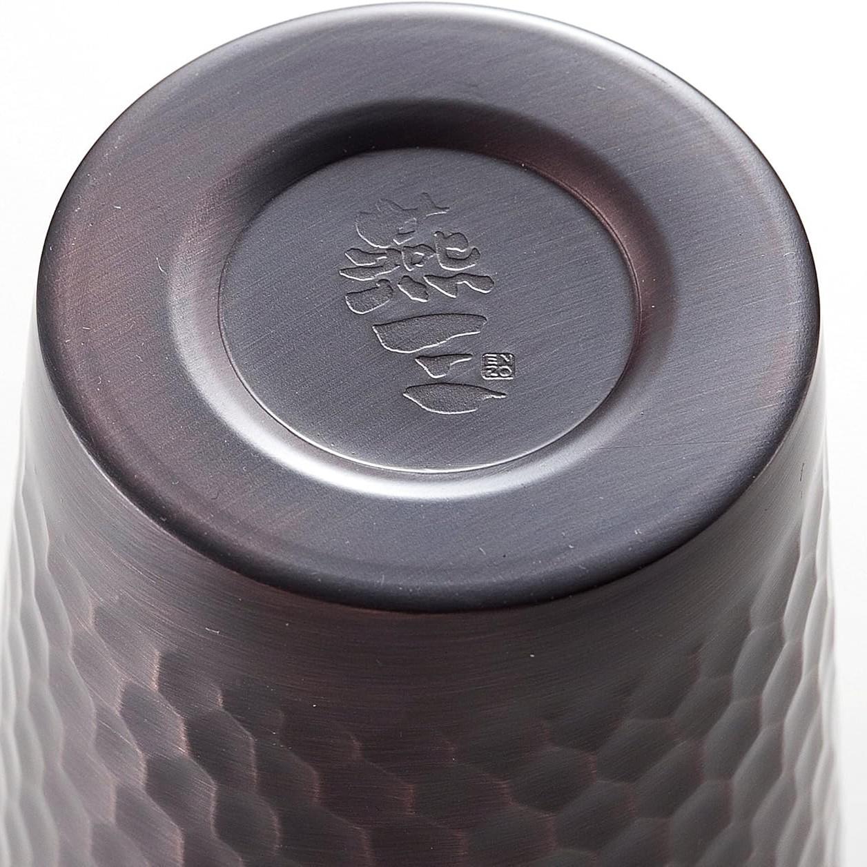 Wahei Freiz Hammered Copper Tumbler Premium Moscow Mule Cup 300ml - Image 4