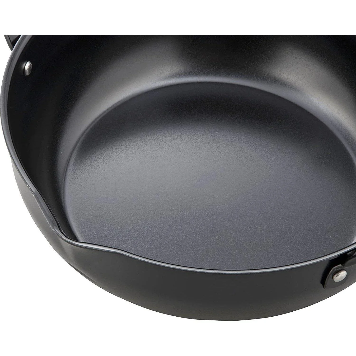 Wahei Freiz Induction Iron Deep Fryer Pot With Lid And Oil Drain Rack 24cm - Image 4