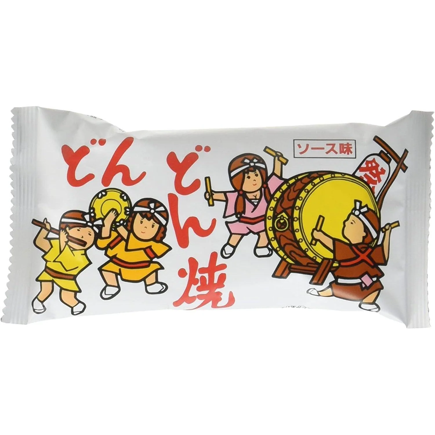 Yaokin Dondonyaki Japanese Puff Snack Sauce Flavor (Pack of 15) - Image 5