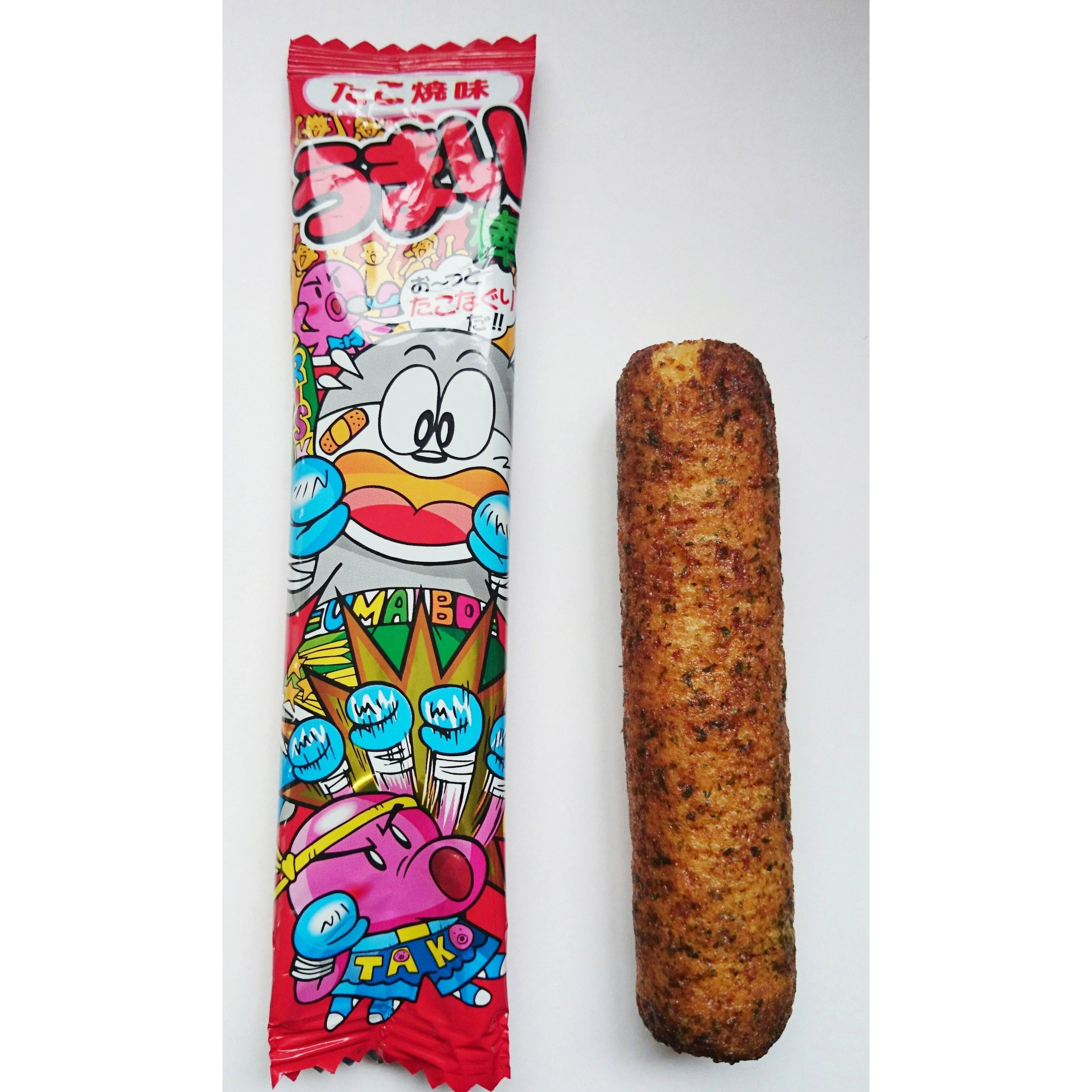 Yaokin Umaibo Takoyaki Corn Puff Snack (Pack of 30 Pieces) - Image 2