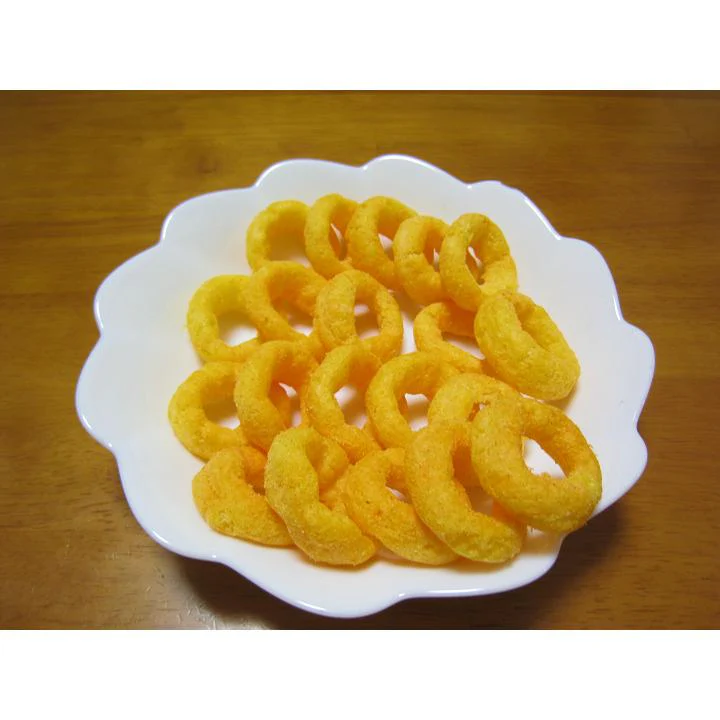 Yaokin Umaiwa Cheese Flavored Corn Puff Rings 75g (Pack of 3) - Image 2
