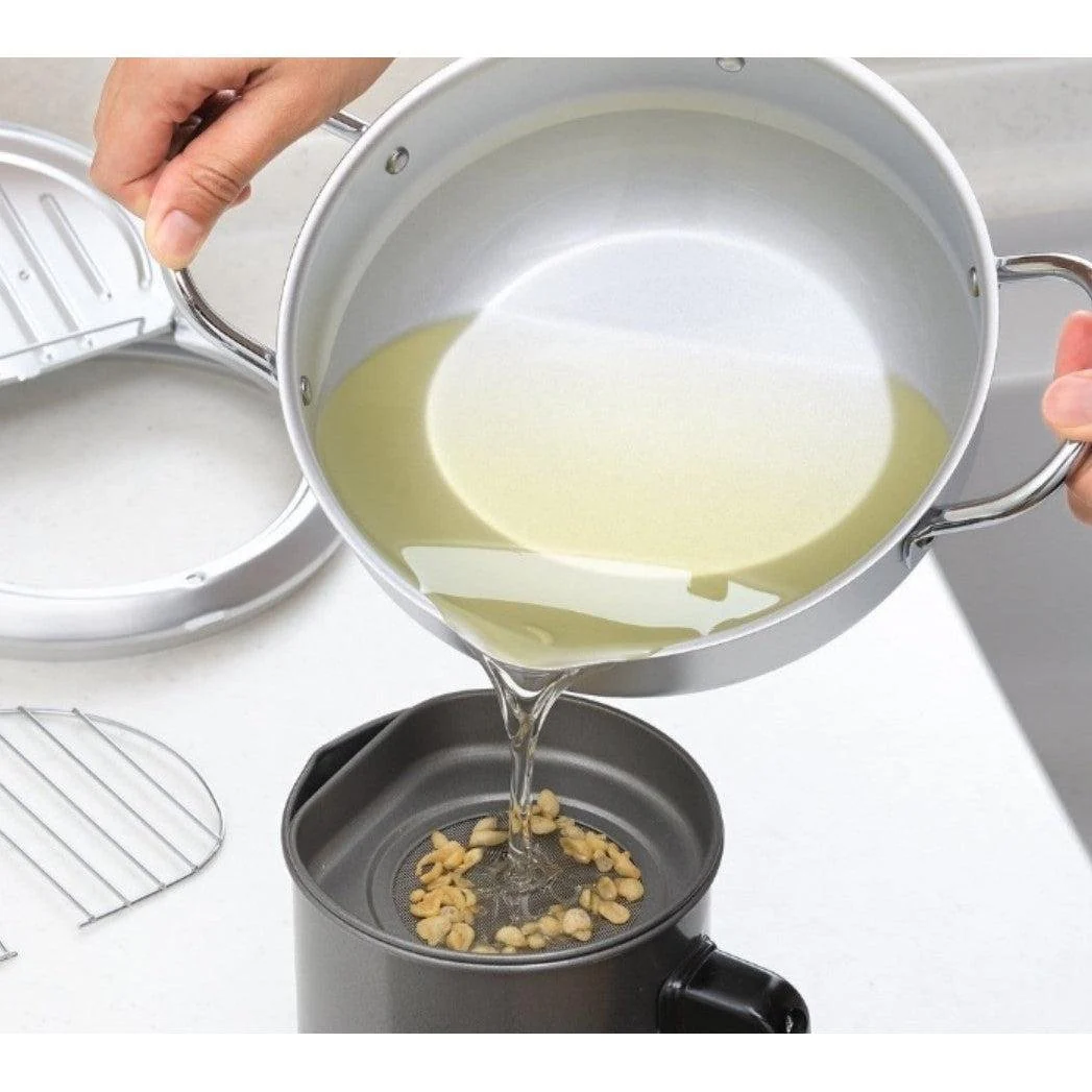 Yoshikawa Mirakutei II Advanced Deep Fry Pot 24cm SJ1025 - Image 4