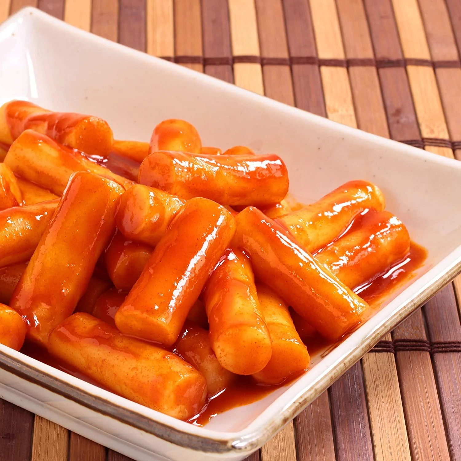 Youki Toppogi Korean Rice Cake Sticks (Pack of 3) - Image 3